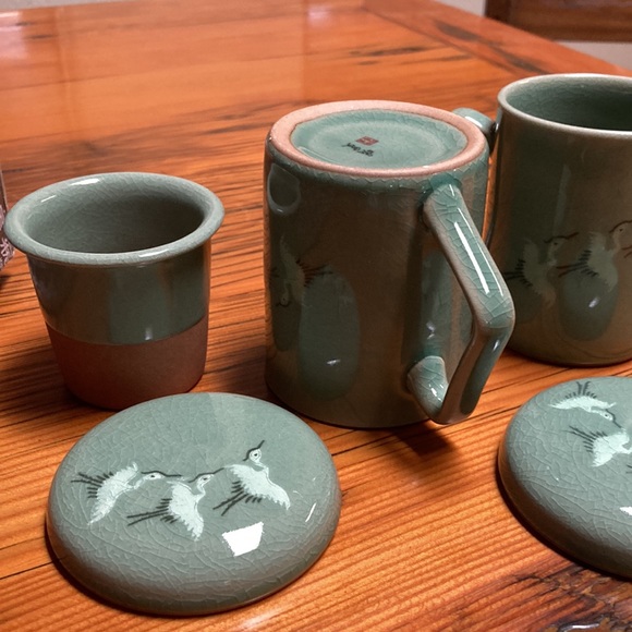 Kitchen Korean Tea Cup Set Brand New In The Box Poshmark